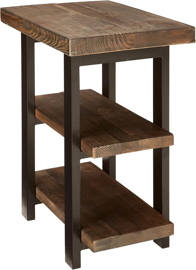 Pomona 3-Tier Solid Wood End Table - Image 8