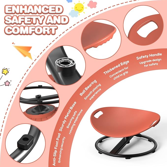 Spinning Chair for Autistic Kids - Image 6