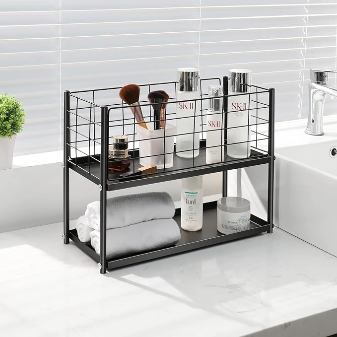KINGRACK Slim Storage Cart, 4-Tier Metal Utility Rolling Cart - Image 6