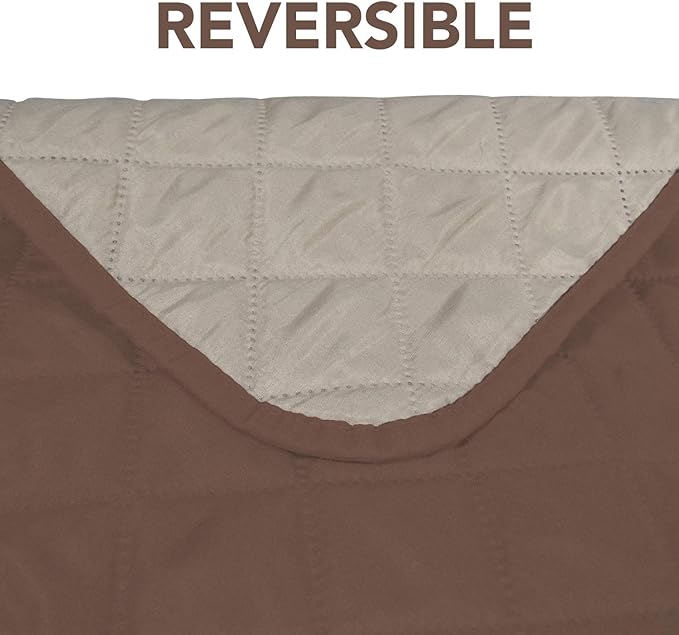 PureFit Reversible Sofa Couch Cover Water Resistant Couch Covers - Image 5