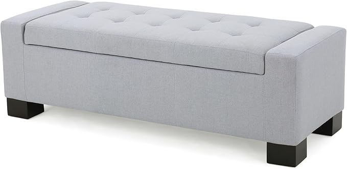 Ball & Cast 50.8" Upholstered Storage Ottoman - Image 7