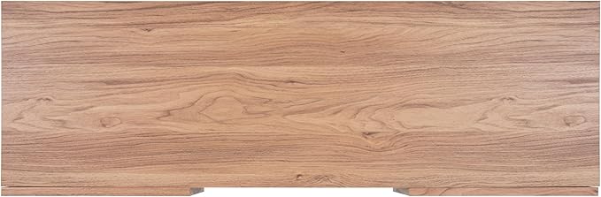 SAFAVIEH Home Collection Ophelia Oak Brown 2-Door 2-Shelf Entertainment Media - Image 4