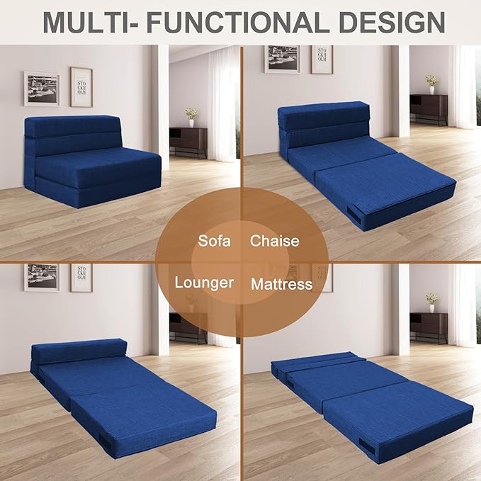 Folding Sofa Bed Couch Memory Foam - Image 5