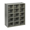 ECR4Kids Streamline 15 Cubby Tray Storage Cabinet, Classroom Furniture by ECR4Kids