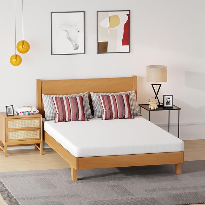 FDW | 5 Inch Full Mattress | Medium Firm | Gel Memory Foam Mattress | White | - Image 7