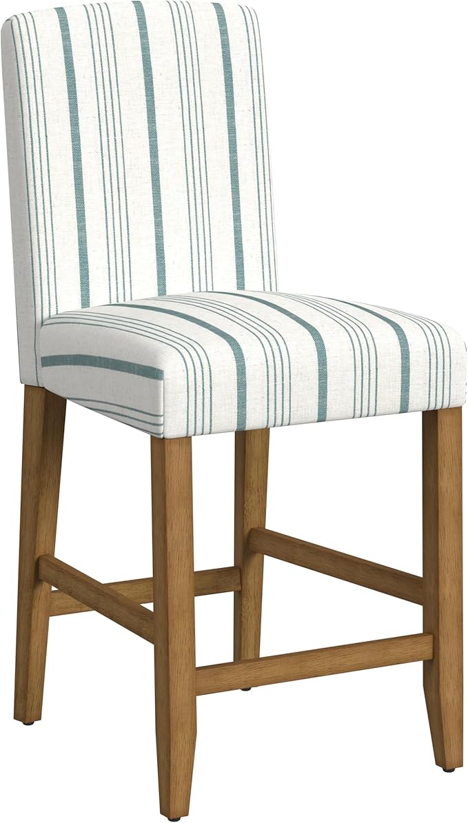 HomePop Curved Back 24" Barstool by HomePop