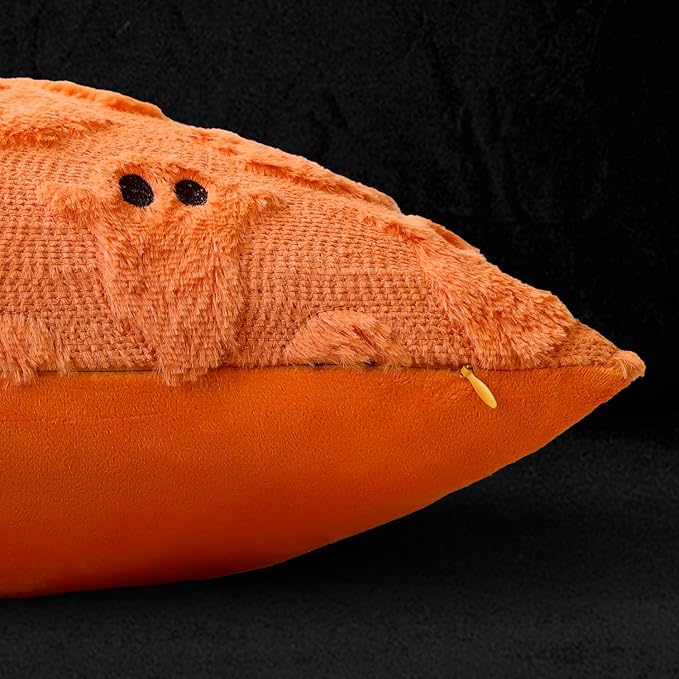 4TH Emotion Halloween Ghost Decorative Lumbar Pillow Covers 12x20 Set of 2 - Image 3