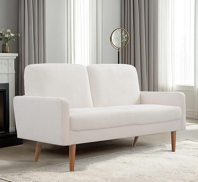 Kent Velvet Loveseat Sofa, European Style by ContainerDirect
