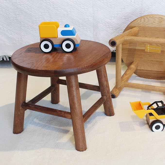 CONSDAN 9-Inch Round Step Stool - Image 2