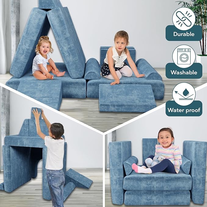 Modular Kids Play Couch & Sofa - Image 6