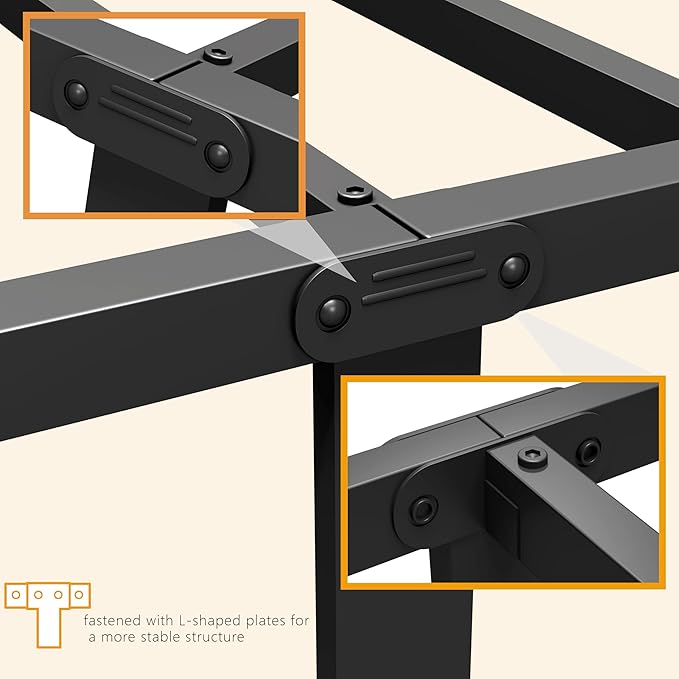 Metal Bed Frame, 14Inch Queen Size Bed Frame - Image 6