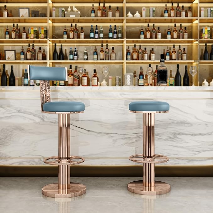FUNROLUX Swivel Bar Stools - Image 2