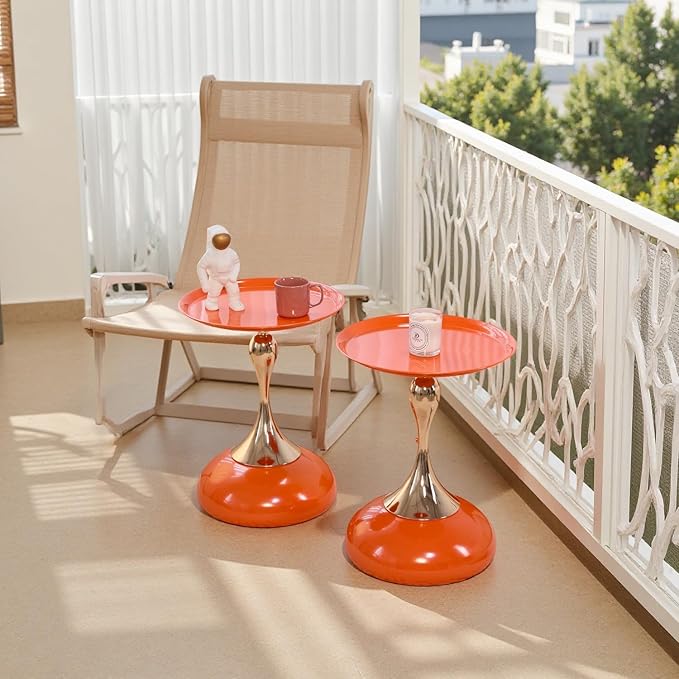 Stylish Hourglass Side Table - Image 5