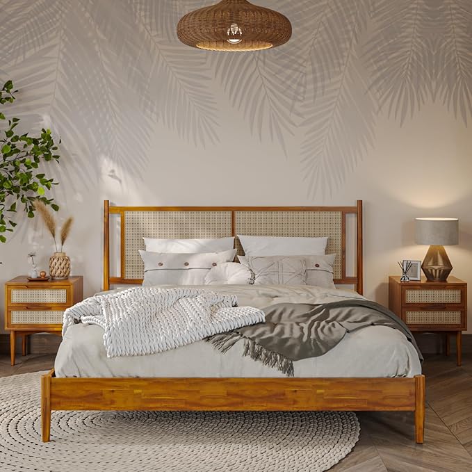 Bme Oliver King Bed Frame and Headboard by Bme