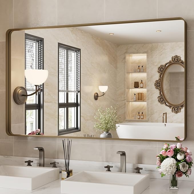 WEER 50x30 Inch Bronze Bathroom by WEER