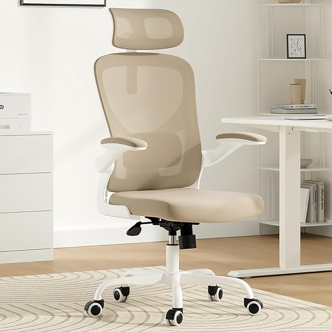 Ergonomic Office Chair, Comfy Home Office Chair High Back Computer Chair - Image 3