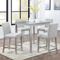 KEIKI 5-Piece Counter Height Dining Table Set by Unknown
