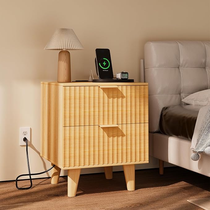 Urban Deco Fluted Nightstand by UrbanDeco