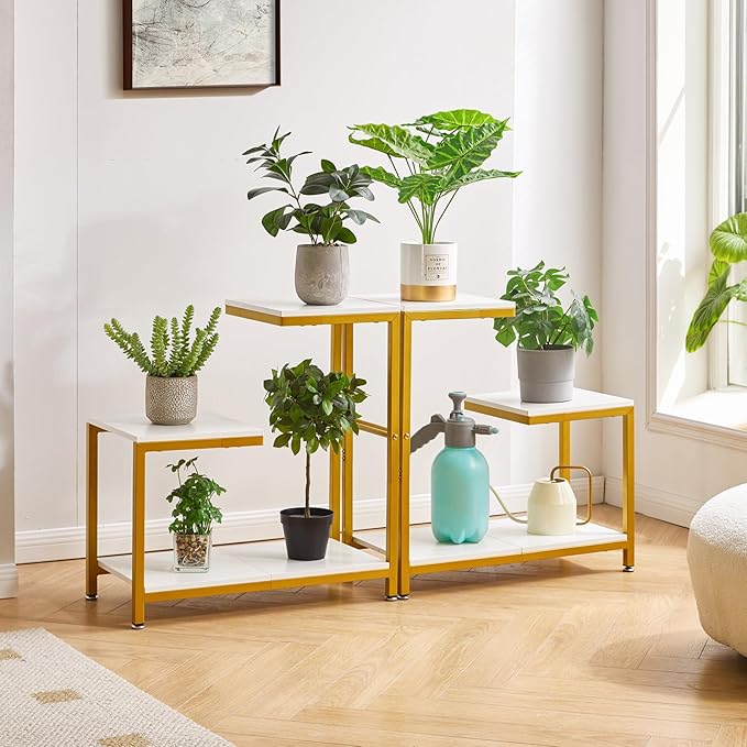G-Shaped End Table for Living Room, Sofa Table Corner Tables, Nightstand - Image 2