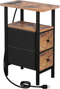 Narrow End Table Living Room by LOAKEKEL