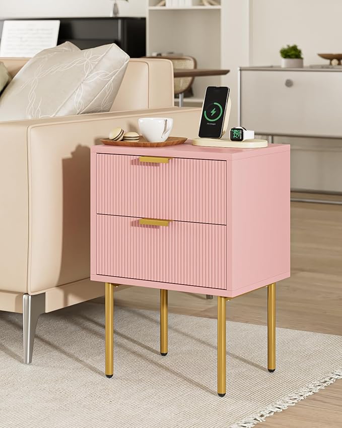 Nightstand, Morden Bedside Table - Image 8