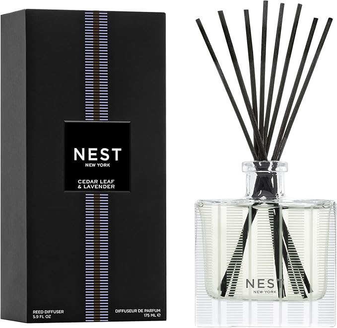 NEST New York Reed Diffuser, Cedar Leaf & Lavender by NESTNewYork