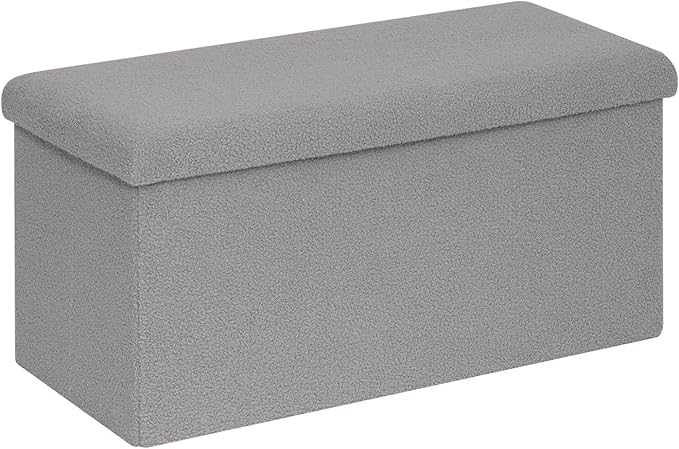 Foldable Storage Ottoman Bench-Footrest Stools by CAIPINFUL