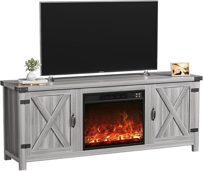 YESHOMY Fireplace TV Stand - Image 10