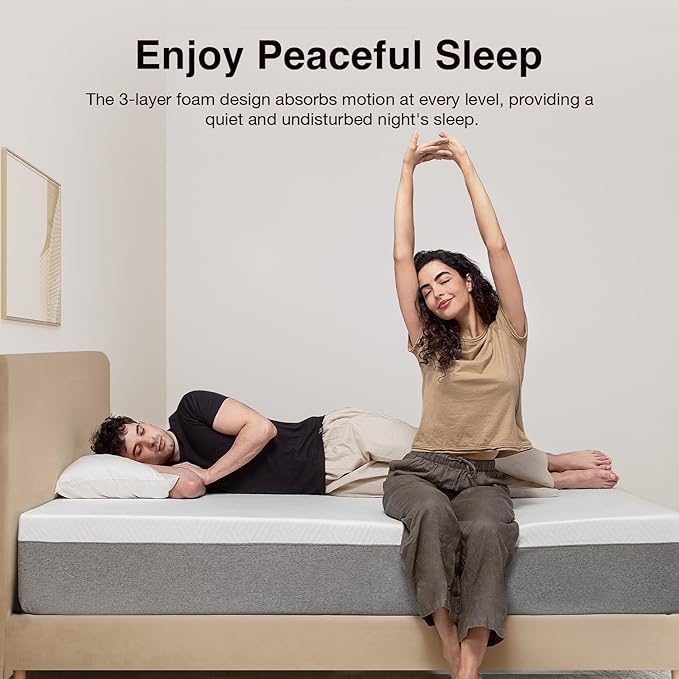 Novilla Full Size Mattress, 10 inch Full Gel Memory Foam Mattress - Image 5