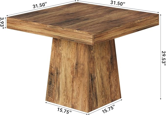 LITTLE TREE 31.5" Small Dining Table - Image 2