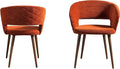 Ottomanson Dining Chair, Palermos Orange by Ottomanson