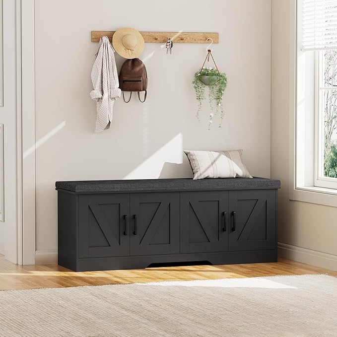 2-Tier Storage Bench, Shoe Bench - Image 5