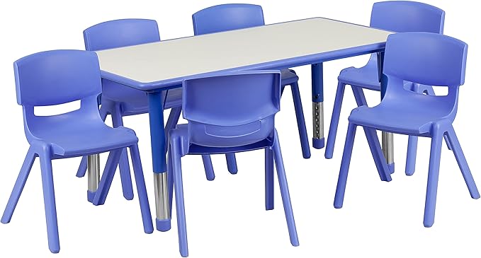 Flash Furniture Emmy Adjustable Classroom Activity Table by FlashFurniture