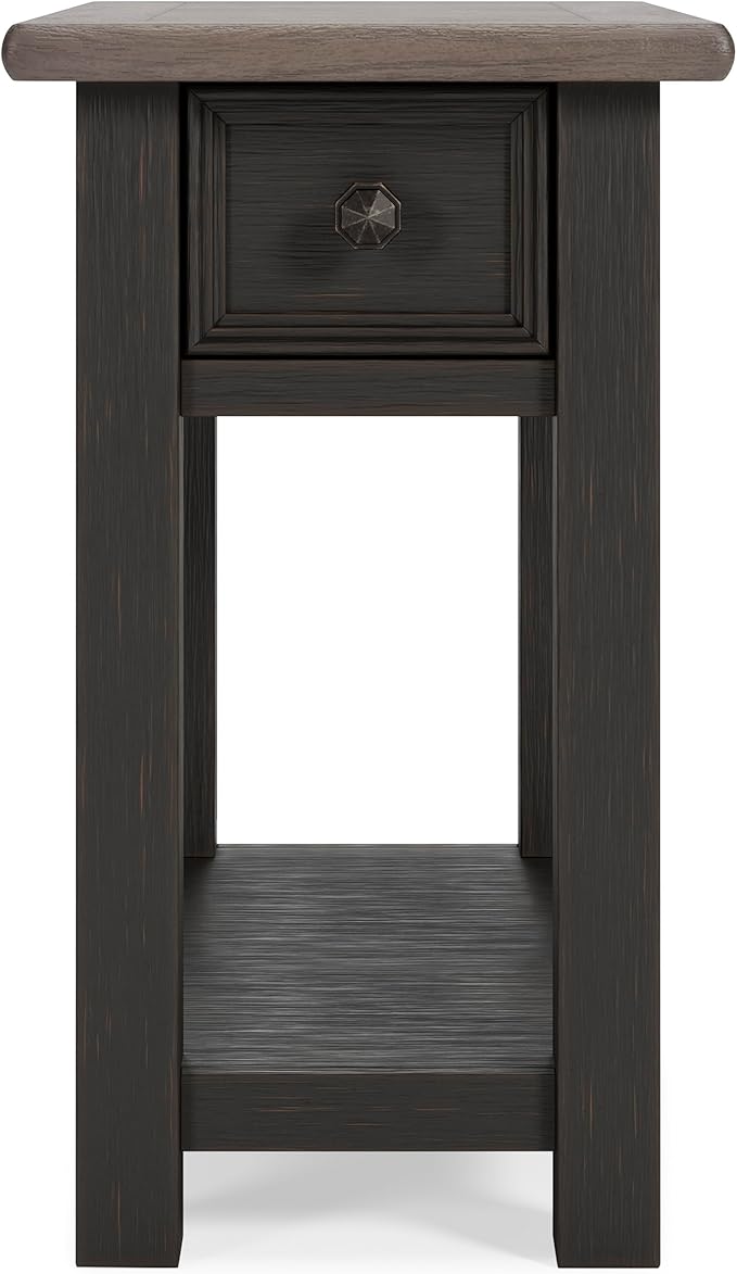 Signature Design by Ashley Tyler Creek Chair Side End Table, Light Brown & - Image 6
