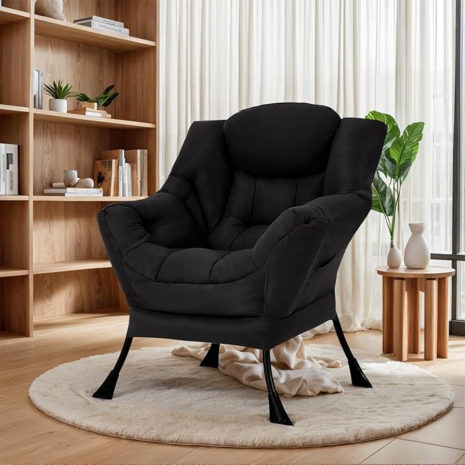 Lazy Chair for Living Room, Modern Accent Chairs - Image 2