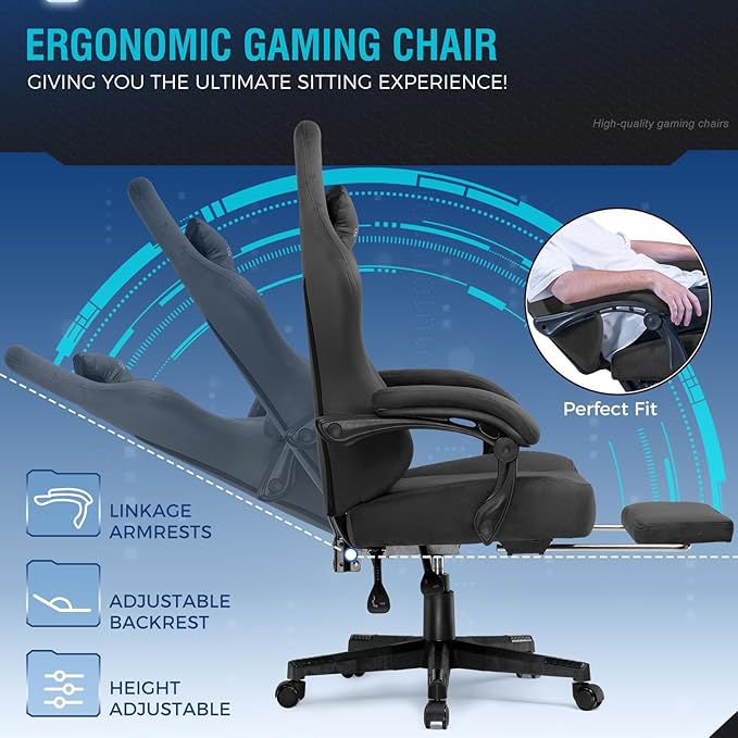 GTPLAYER Gaming Chair Fabric - Image 8
