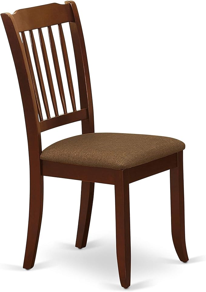 East West Furniture DODA5-MAH-C 5 Piece Dinette Set Includes a Rectangle Dining - Image 11
