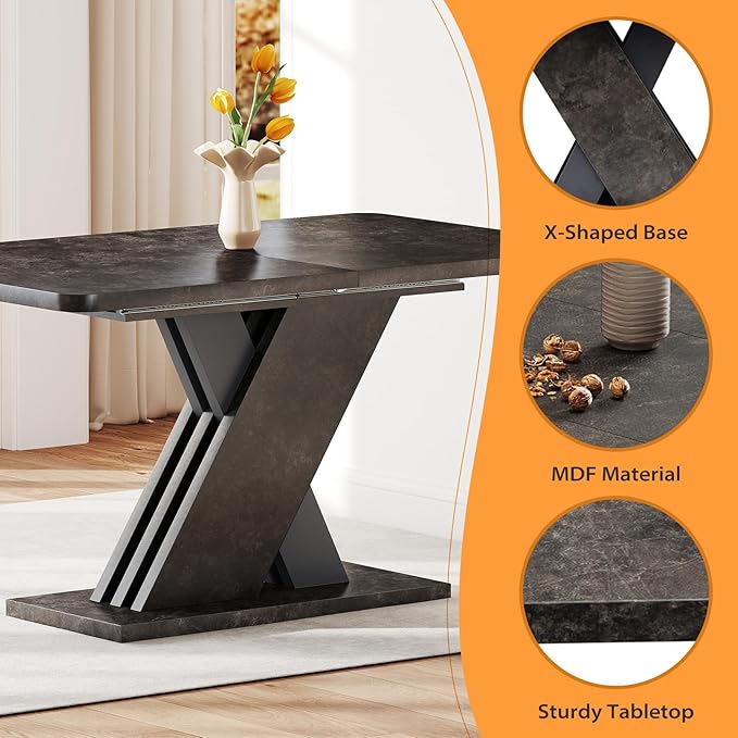 55"-70.87" Expandable Dining Table, Dinner Table - Image 5