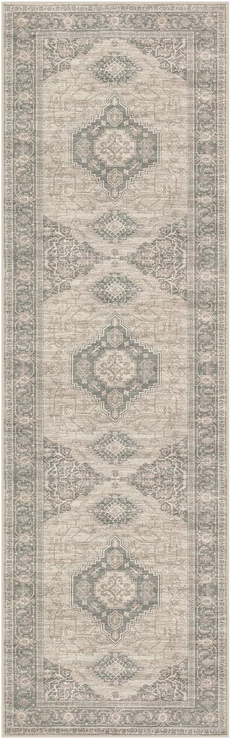 Lahome Oriental Hallway Runner Rug Non Slip, 2.5x8 Kitchen Washable Runner Soft - Image 7