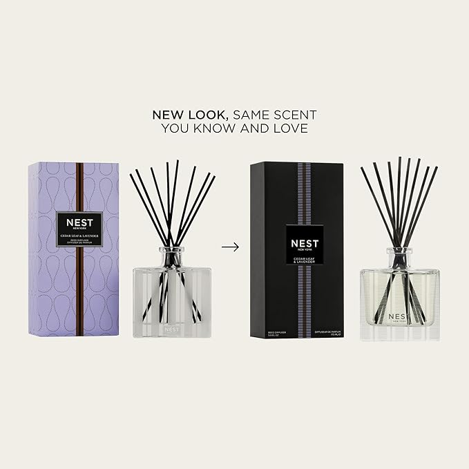 NEST New York Reed Diffuser, Cedar Leaf & Lavender - Image 2