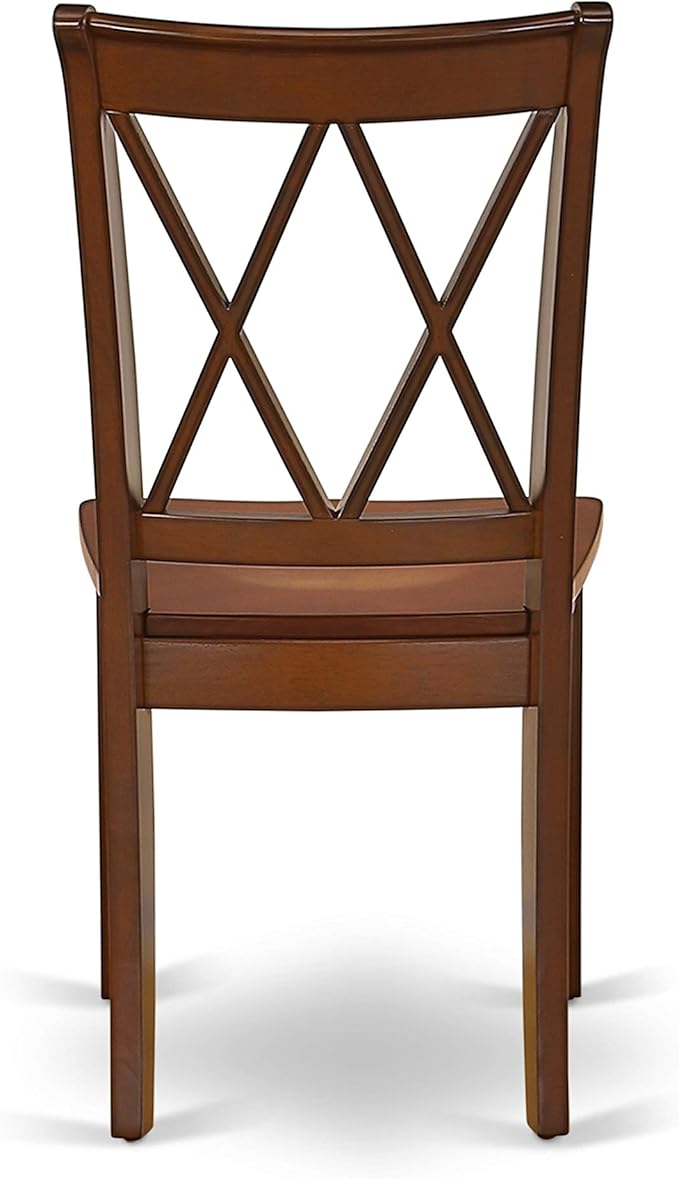 East West Furniture MLCL5-MAH-W 5 Piece Kitchen Table & Chairs Set Includes a - Image 11
