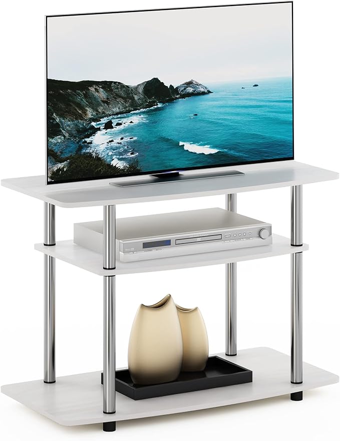 Furinno Turn-N-Tube No Tools 3-Tier Entertainment Center TV Stand by Furinno-FitsYourSpaceFitsYourBudget
