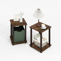 Furinno Simplistic End Table, Plastic Frame by Furinno-FitsYourSpaceFitsYourBudget