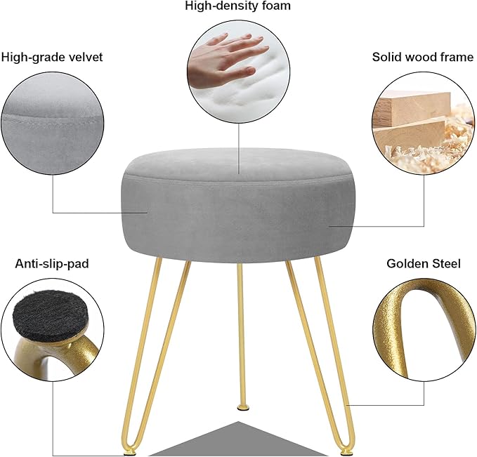 GERANT Multifunctional Vanity Stools - Image 9