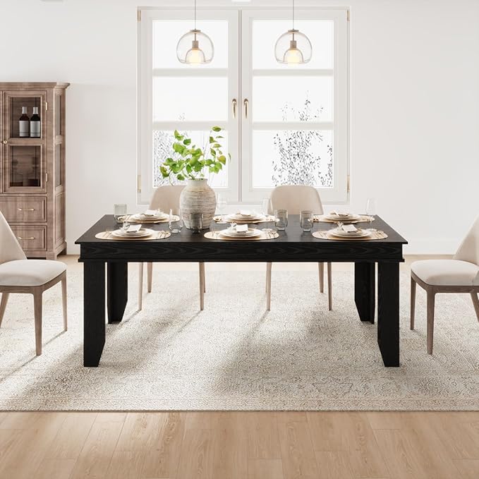 GarveeHome Farmhouse Dining Table by GarveeHome
