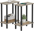 TUTOTAK Small Side Table, Narrow End Table, Skinny Sofa Table, Slim Nightstand by WelcometotheTUTOTAKHome