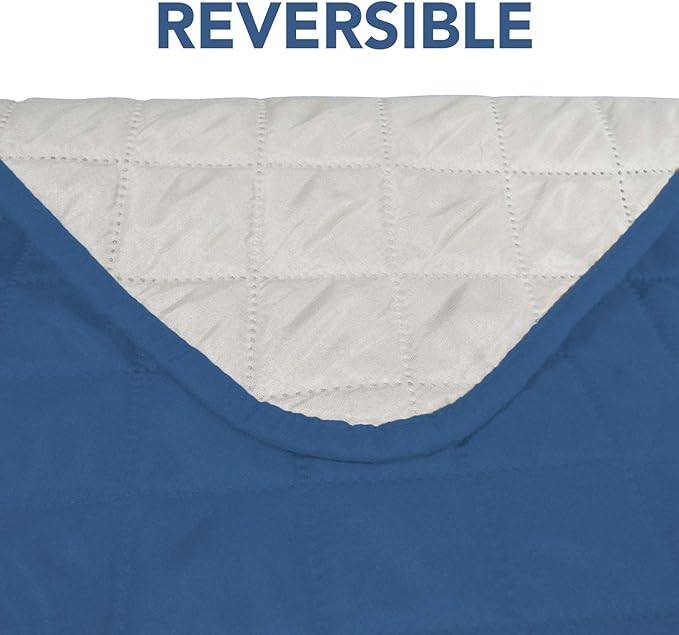 PureFit Reversible Sofa Cover Water Resistant Loveseat Couch Cover, Machine - Image 5