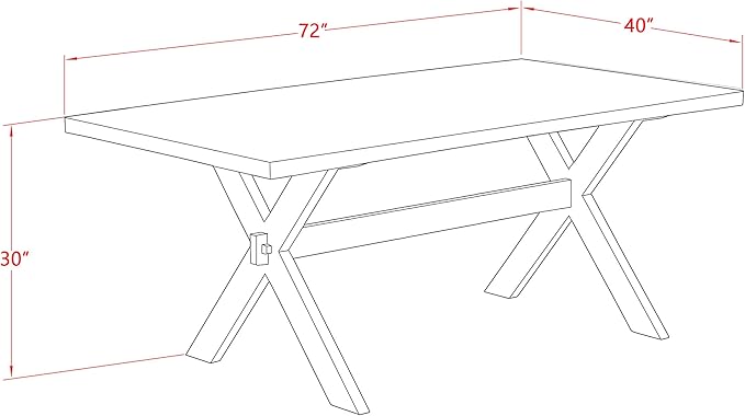 East West Furniture X027LA015-9 9 Piece Dining Set Includes a Rectangle Dining - Image 13
