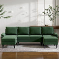 110 Inch U Shaped Sectional Couch by FONTOI