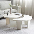 Coffee Table Set of 2, Modern Nesting Tables by ANTJUMPER